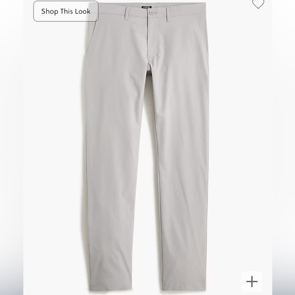 J crew Slim-fit tech pant Scarborough Grey 30 x 32 - Picture 5 of 7